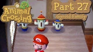 Animal Crossing New Leaf  Part 27 Completing a Gyroid Family [upl. by Kleper]