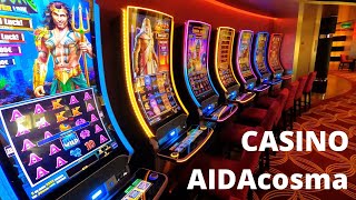 AIDAcosma  CASINO TOUR  Schiffsrundfahrt [upl. by Enyedy849]