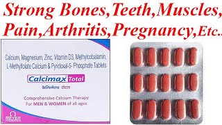 Calcimax Total Tablet Benefits Dosage Side Effects  MEYER ORGANICS [upl. by Annayram]