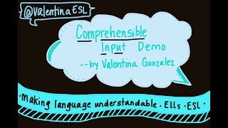 Comprehensible Input Demonstration [upl. by Elmaleh]