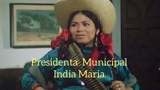 Pelicula Mexicana La Presidenta Municipal India Maria Comedia [upl. by Atokad]