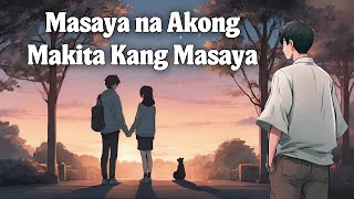 Masaya na Akong Makita Kang Masaya  Heartfelt OPM Song of Unconditional Love  Lyric Video [upl. by Ailaham]