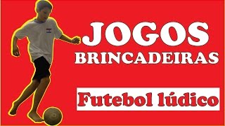 Futebol Lúdico  Elementos do futebol na educação física [upl. by Ilime]