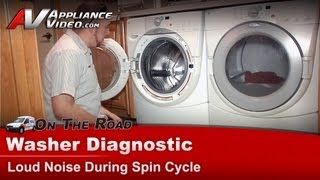 Whirlpool Washer Repair  Loud Noise During Spin Cycle  Basket  Diagnostic amp Troubleshooting [upl. by Dedric]