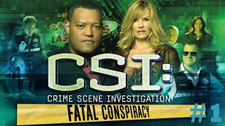 CSI Las Vegas Fatal Conspiracy  Walkthrough 1 Case One [upl. by Eronaele]