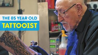 Meet The World’s Oldest Freehand Tattoo Artist  Life After 50 [upl. by Reace]