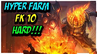 Fire Knight Hard 10 Showcase  Slam the boss with double Ally AttackReset  Raid Shadow Legends [upl. by Acimot]