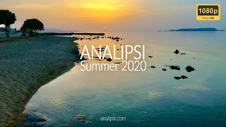 Analipsi Village  Summer 2020  Drone HD 1080p Video [upl. by Retnuh]