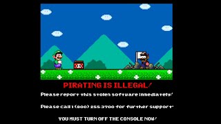 Super Mario World  AntiPiracy Screen [upl. by Refynnej586]