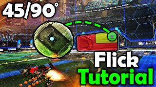 How to 4590 Degree Flick  Rocket League [upl. by Akiras]