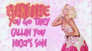 Nicki Minaj  Born stunna LYRICS [upl. by Lytsirhc]