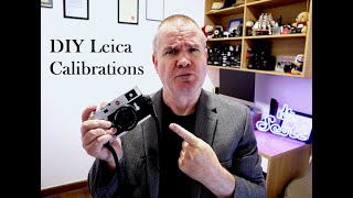 Leica Rangefinder Calibration  DIY [upl. by Nnylram]