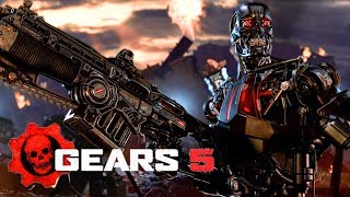 Gears 5  Terminator Dark Fate Reveal  E3 2019 [upl. by Annamaria]