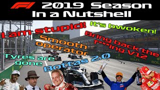 F1 2019 Season In a Nutshell [upl. by Yolane]