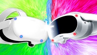 The ULTIMATE VR Headset Durability Test Pico 4 VS Quest 2 [upl. by Gellman]