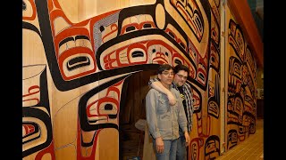 Tsimshian carvers David A Boxley and David R Boxley Discuss Monumental House Front in Juneau [upl. by Georgie]