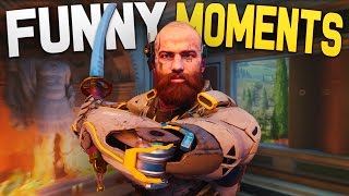 Black Ops 3 Funny Moments  QUAD Kill Voice Changer Samurai Sword [upl. by Bledsoe650]