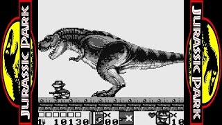 Jurassic Park Part 2 The Chaos Continues  Game Boy Longplay  NO DEATH  NO MISS RUN FULL GAME [upl. by Pouncey]