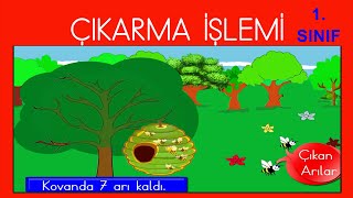 ÇIKARMA İŞLEMİ İlkokul 1 Sınıf [upl. by Eedebez]