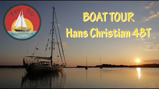 Boat Tour Hans Christian 48T [upl. by Onitsoga]