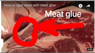 How to spot meat with meat glue [upl. by Yortal]