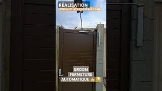 ✅️Le portillon aluminium qui sadapte aux projets Professionnels 😉renovation amenagementexterieur [upl. by Sidonie986]