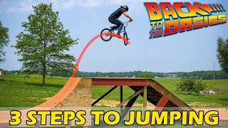 Howto PROPERLY jump a BMX bike Including MTB amp DJ Bikes [upl. by Snebur]