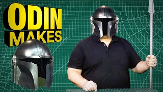 Odin Makes Din Djarins Beskar helmet from The Mandalorian [upl. by Benedicta]