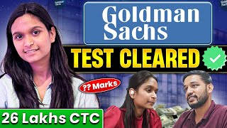 How many marks to clear Goldman Sachs Test  Engineering Campus Hiring Program 2024 [upl. by Geller594]