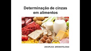 Determinação do teor de cinzas do alimentos [upl. by Auberon329]