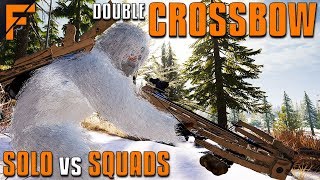 Double Crossbow vs Squads  Challenge  PUBG [upl. by Loziram]