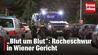 Nach Schussattentat Racheschwur in Wiener Gericht  kronetv NEWS [upl. by Wilhelm]