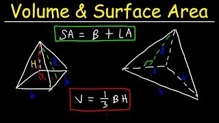 Volume of a Cylinder and Surface Area of a Cylinder [upl. by Arrait]