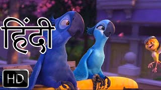 Rio 2011 Funny Movie Scene In Hindi  Rio Full Movie Scene in Hindi  Rio Cartoon Movie In Hindi [upl. by Aicineohp730]