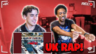 AMERICANS REACT TO CENTRAL CEE x DAVE  UK RAP [upl. by Waller]