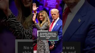 Why does Melania become Trump’s First Lady  celebrity donaldtrump [upl. by Ybroc416]