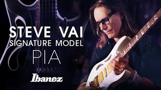 Steve Vai introduces the Ibanez PIA signature model [upl. by Ttocserp]