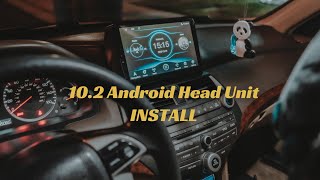 Honda Accord Android Radio Install [upl. by Ahsan]