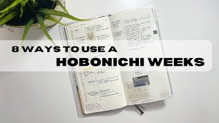 8 ways to use a Hobonichi Weeks [upl. by Erik]