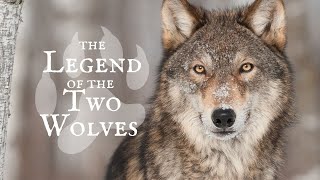 THE LEGEND OF THE TWO WOLVES  Native American Legend [upl. by Keviv]