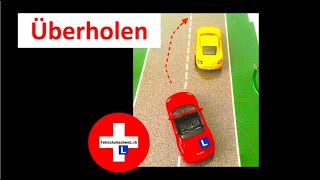 Autofahren lernen Überholen by Fahrschule Schweiz [upl. by Bathesda]