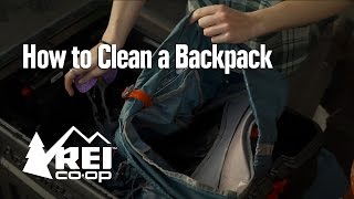 How to Clean a Backpack [upl. by Mikkanen]