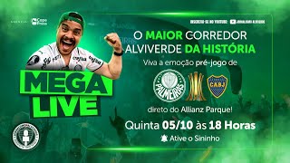 AO VIVO  PALMEIRAS X BOCA  VEM PARA O MAIOR CORREDOR ALVIVERDE DA HISTÓRIA [upl. by Iliam]