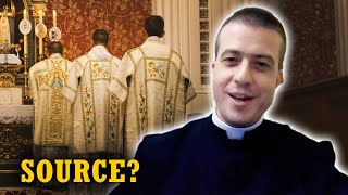 Where Do the ICKSP Get Their Vestments  Sources Canon Benjamin Norman ICKSP [upl. by Nakah535]