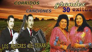 Los Alegres De Teran vs Las Jilguerillas  Corridos y Canciones Grandes Exitos [upl. by Norrahc]