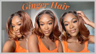 THE GINGER SYNTHETIC WIG YOU NEED TO HAVE [upl. by Yeniar]