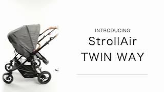 StrollAir TWIN WAY  the best twin  double side by side stroller [upl. by Reneta]