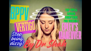 What is BPPV amp VertigoEpleys Maneuver Explained To Relieve Symptomshealthawarenessbppv vertigo [upl. by Znieh]