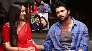 Amardeep Wife Tejaswini Gowda Interview With Vijay Devarakonda  Family Star  TBM [upl. by Lower]