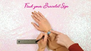 How To Find Your Bracelet Size [upl. by Wilhelm]